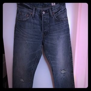 Levi’s vintage wash jeans